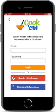 landing page