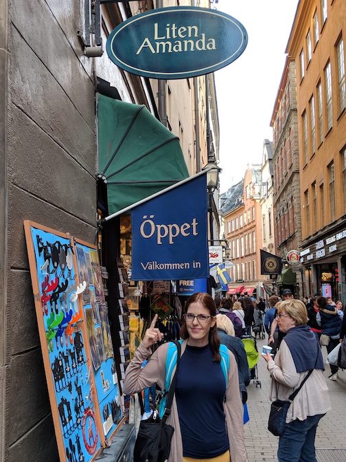Amanda in Sweden
